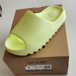 Adidas Yeezy Slide Glow Green 2023 YZY
